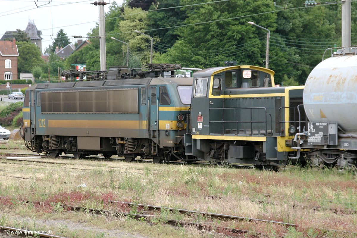SNCB/NMBS 1212 + SNCF Y 7161