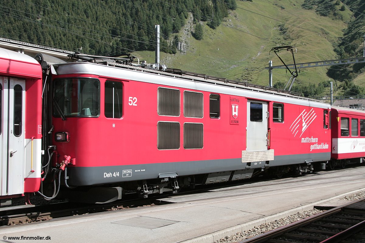 Matterhorn-Gotthard Bahn Deh 4/4 I 52