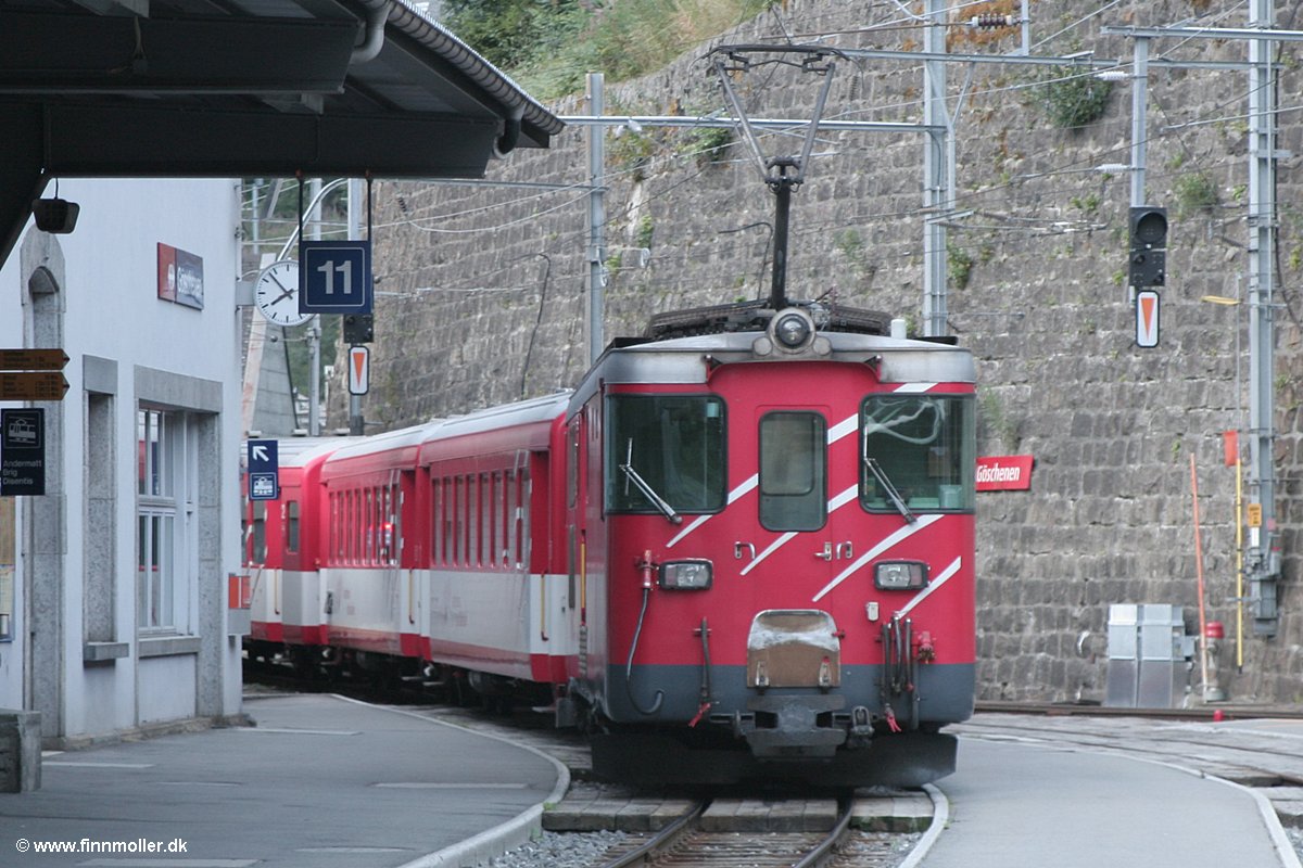 Matterhorn-Gotthard Bahn Deh 4/4 I 54