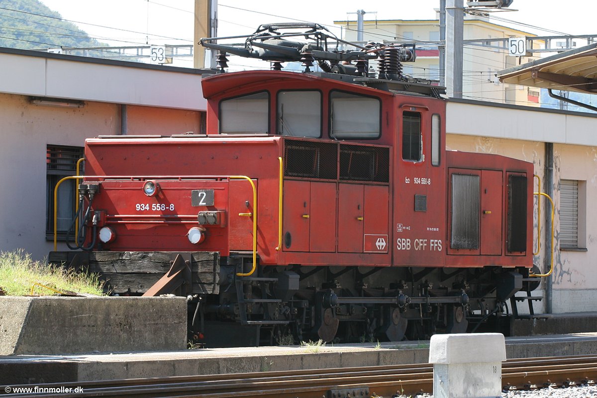 SBB Cargo 934 558