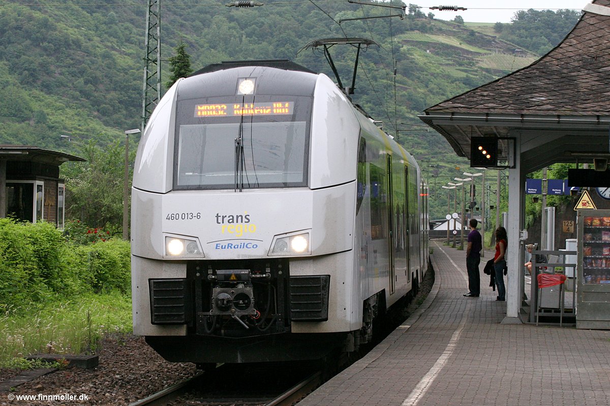 trans regio Deutsche Regionalbahn 460 013 + 460 004