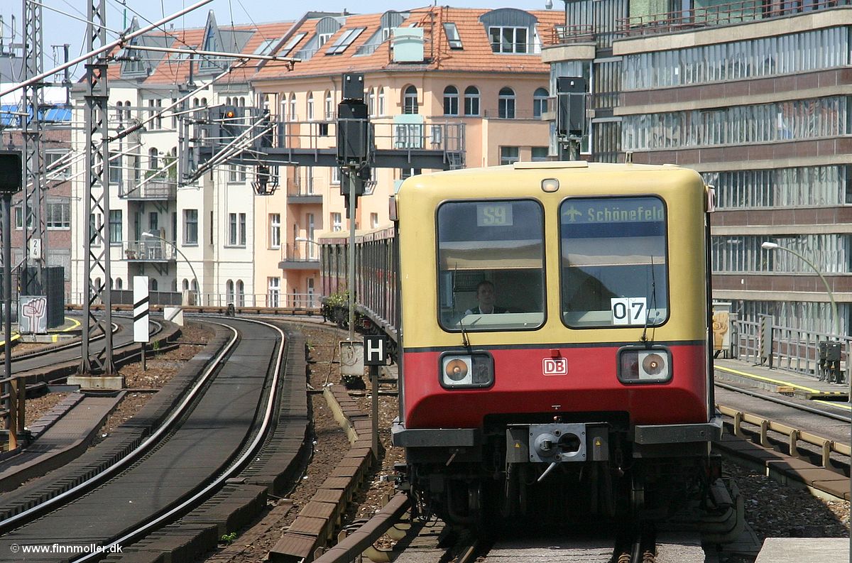 8287 Sujetacorbatas S-Bahn Berlin et 480 et480 Wannsee tren Lok ferrocarril Art