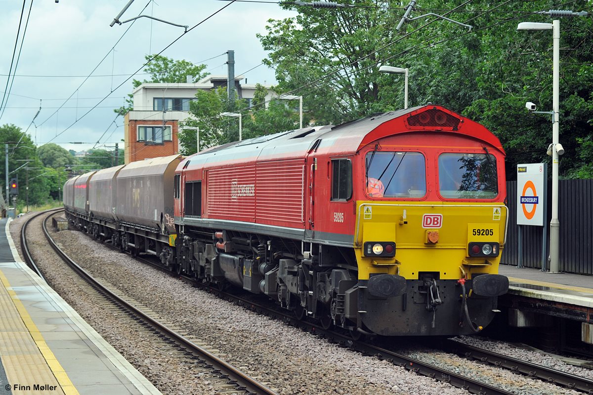 DB Cargo (UK) 59 205