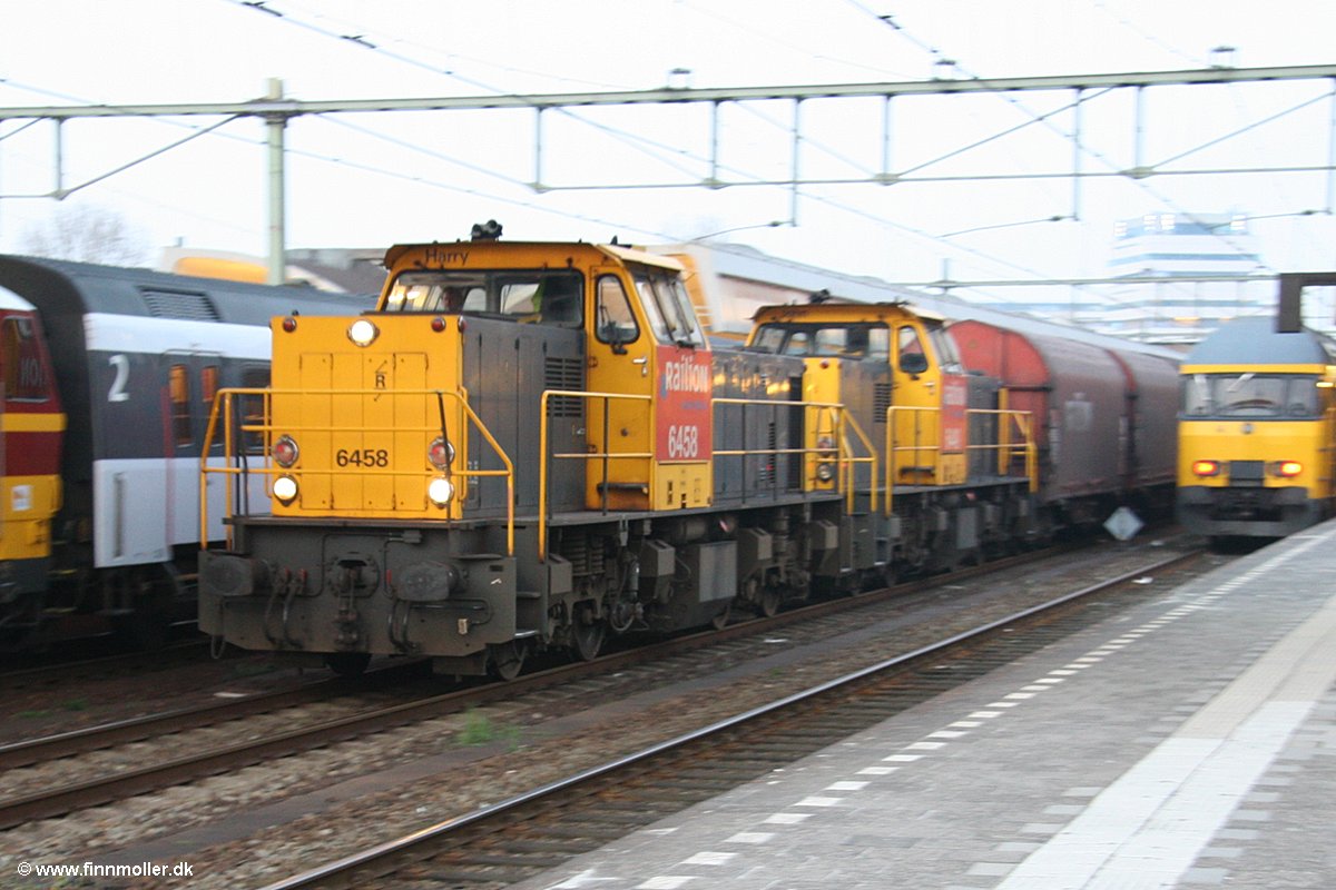 DB Schenker Rail Nederland 6458 + 6449