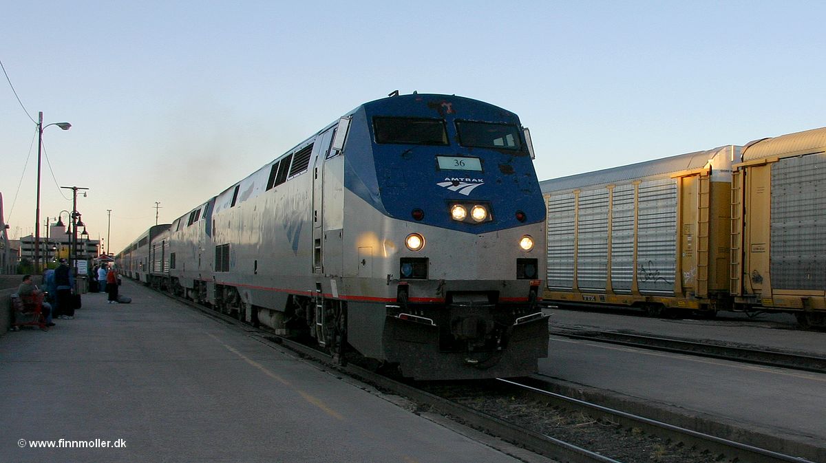Amtrak 36 + Amtrak 11