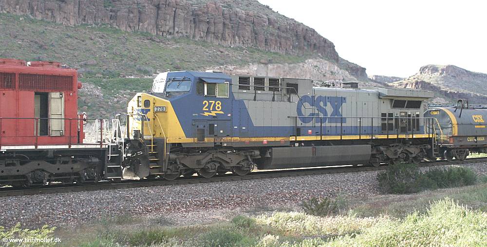 CSX 278, Kingman Canyon, Arizona