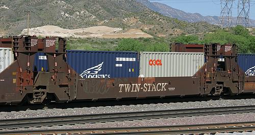 Double stack car BNSF 236095C