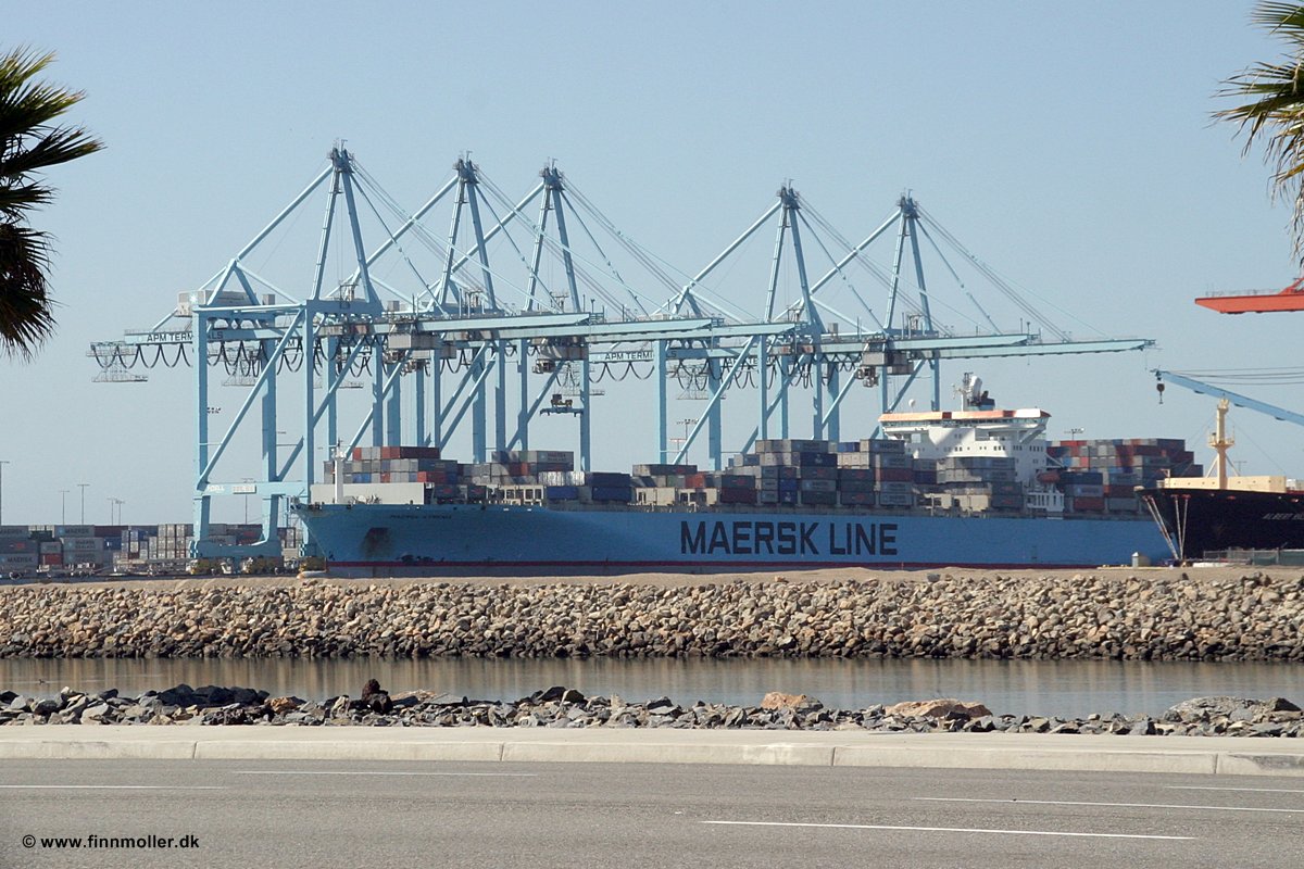 Port of Los Angeles, Maersk Kyrenia