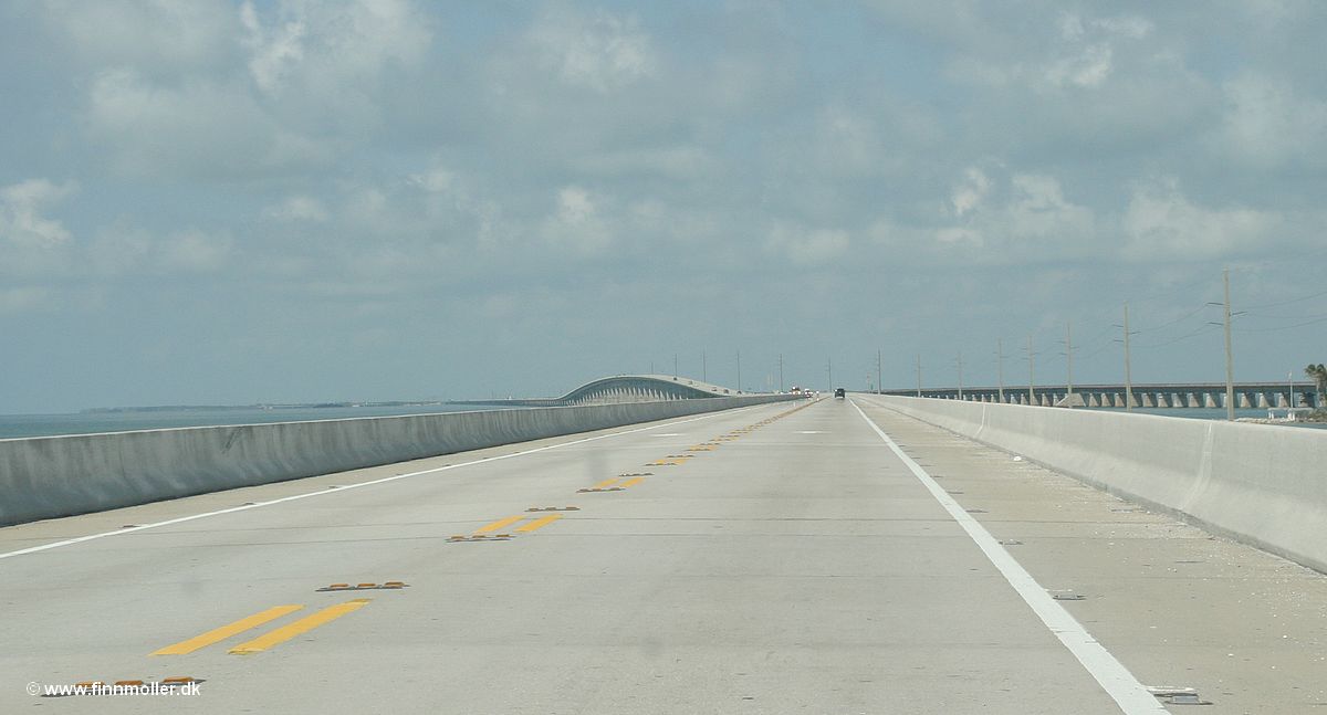 7 Mile Bridge - på vej sydpå