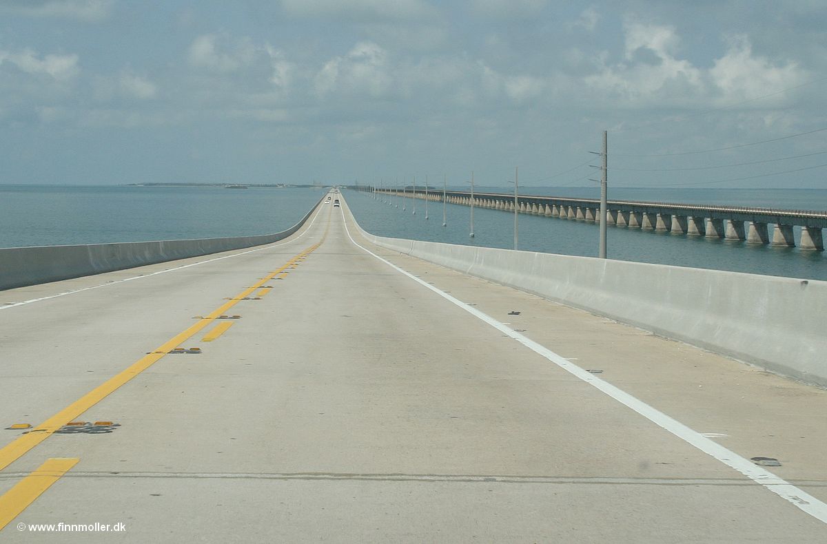 7 Mile Bridge - på vej sydpå