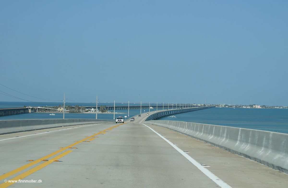 7 Mile Bridge - på vej nordpå