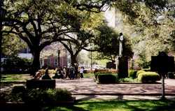 A square in Savannah