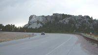 Mt. Rushmore at distance