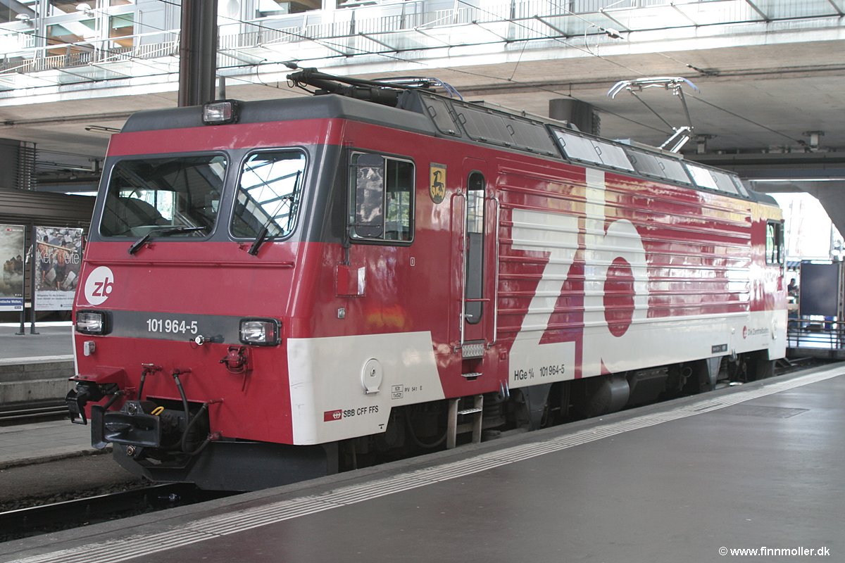 Zentral Bahn HGe 101 964