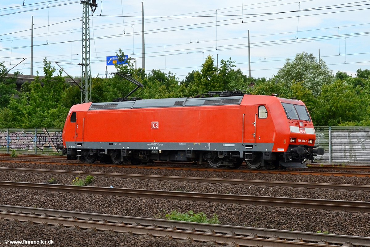 Finns train and travel page : Trains : Germany : DB Schenker 185 003