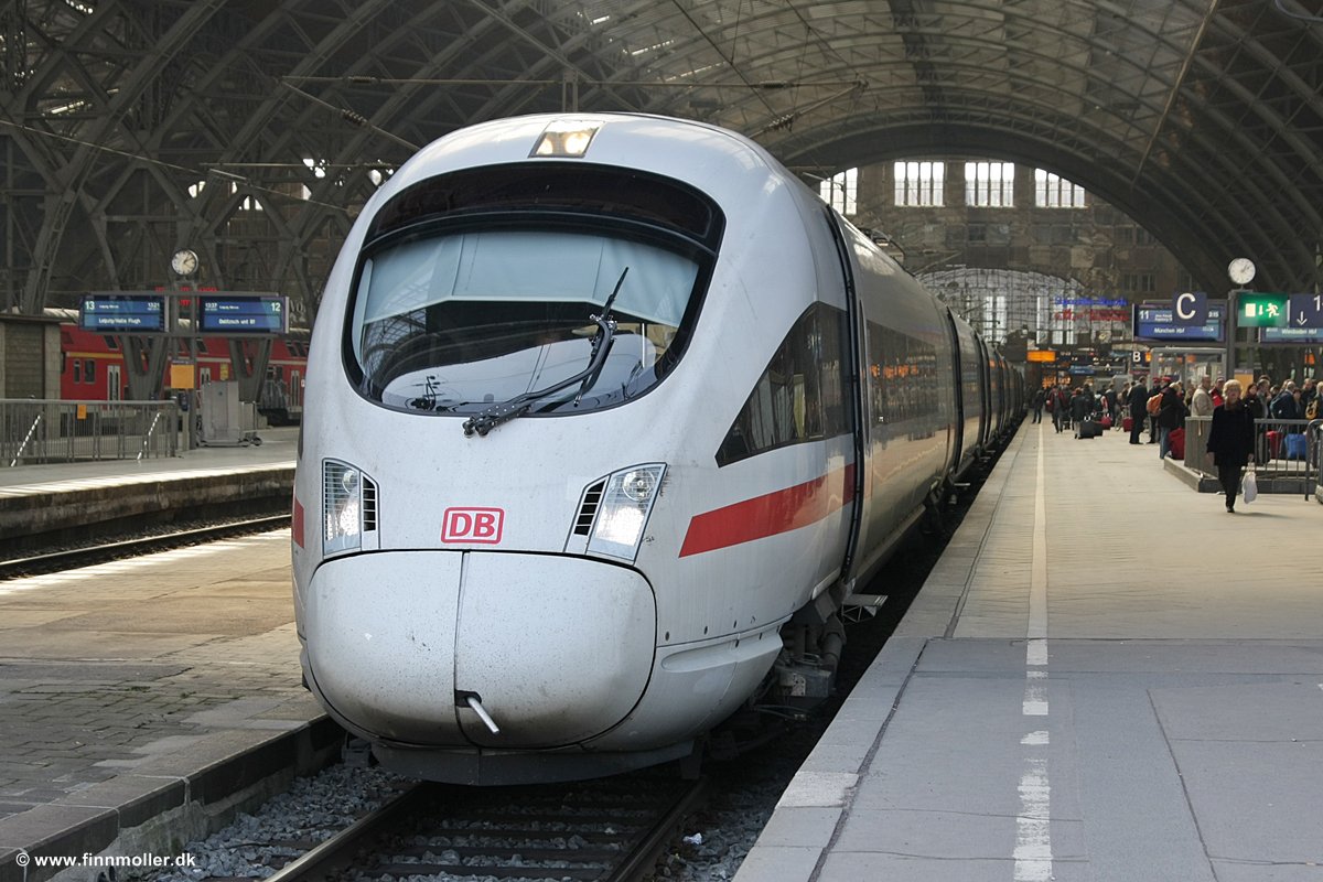 Finns train and travel page : Trains : Germany : DB ICE T 411 064