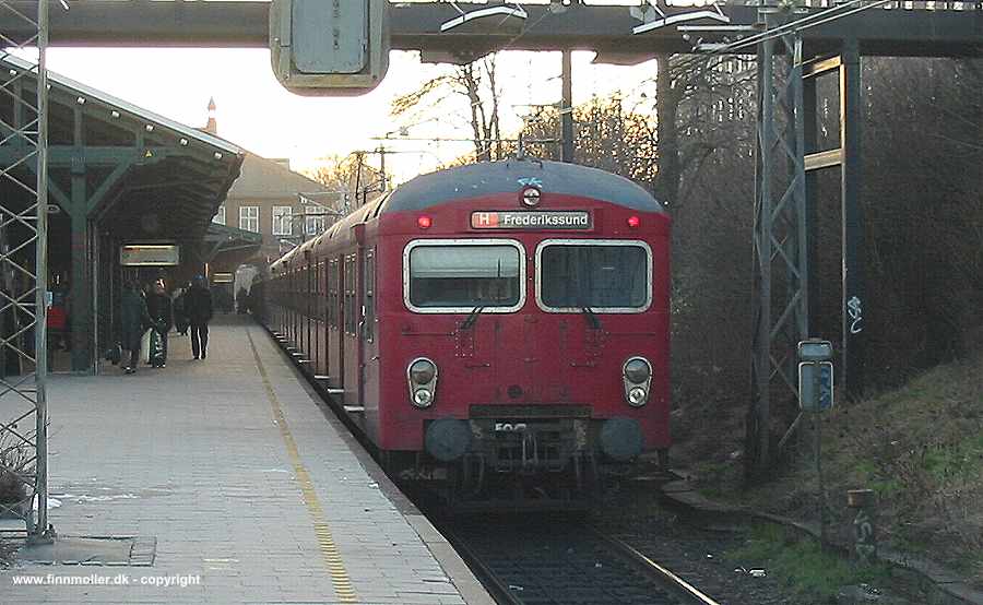 S-train at Østerport Station