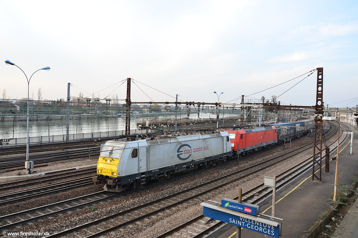 Euro Cargo Rail E 186 171 + DB Schenker 186 324