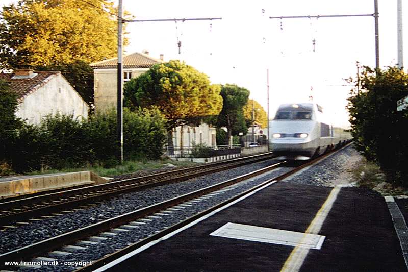 TGV in the Rhone Valley