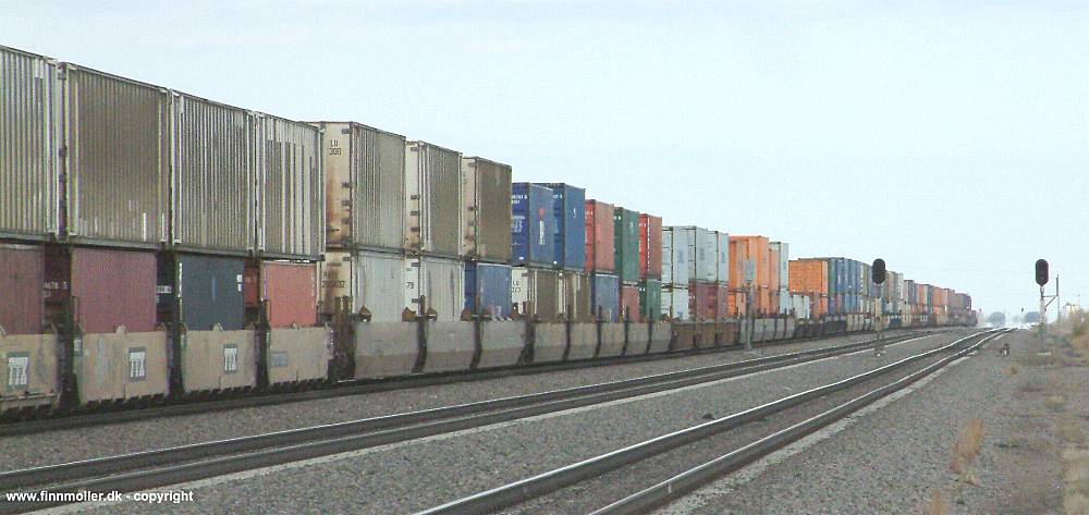 An endless stack trains