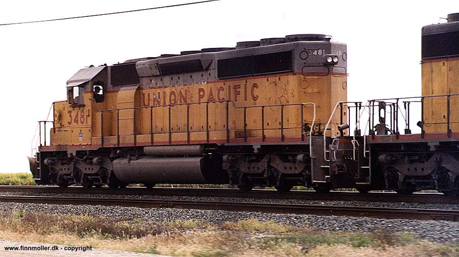 UP freight in San Joaquin Valley