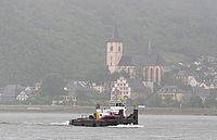 The tugboat Rupertus on the Rhine at Lorch