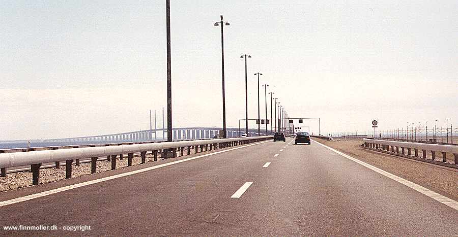 Crossing the Øresund bridge