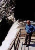 Standing by Vernal Fall
